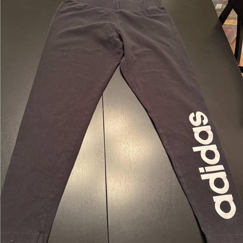 Adidas Women’s Small Black Logo Leggings